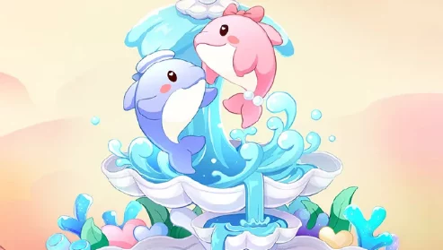 摩尔庄园手游资讯，粉海豚出没，探索神秘海洋奇遇