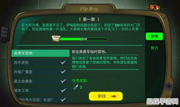 辐射3手游深度解析，药物与衣物系统如何助力玩家提升能力
