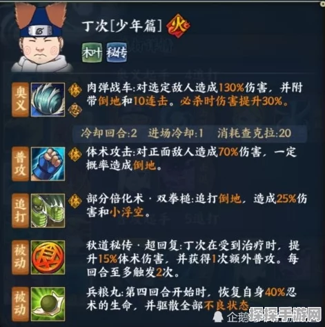 火影忍者手游深度解析，黑绝技能全揭秘及实战应用