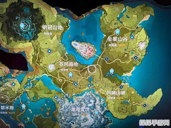 原神探索揭秘，白色四角星——游戏中隐藏的珍贵资源全解析