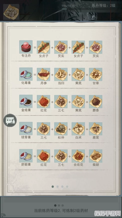 江湖悠悠，炼药配方宝典大全与深度玩法分享