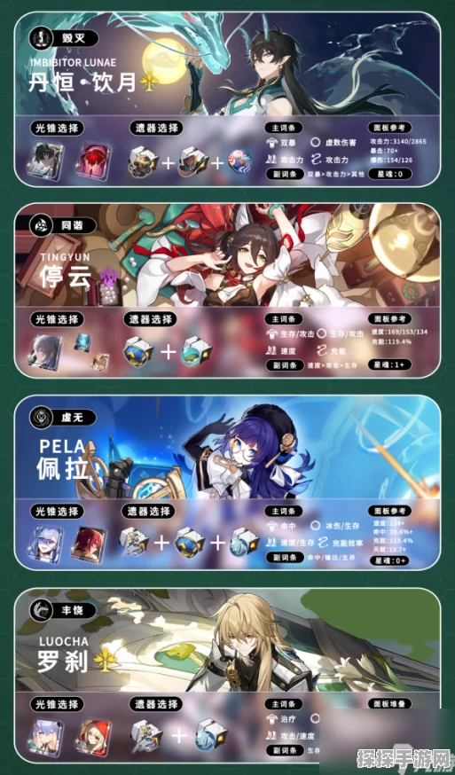 崩坏星穹铁道饮月君队伍搭配深度解析
