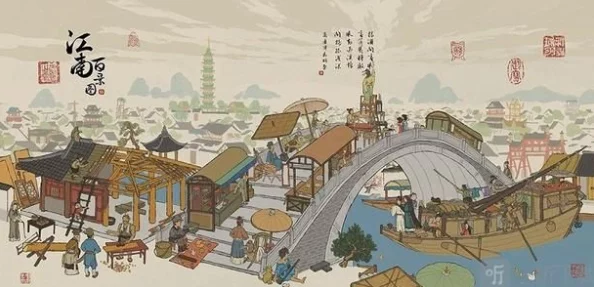 手游资讯，江南百景图荷花池塘兑换攻略与建筑选择指南