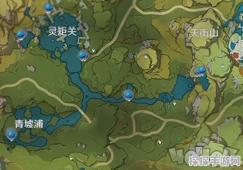 原神手游资讯，明蕴镇岩神瞳全位置攻略