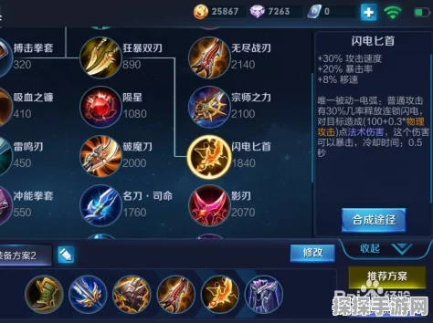 王者荣耀吕布最新出装与铭文搭配全解析