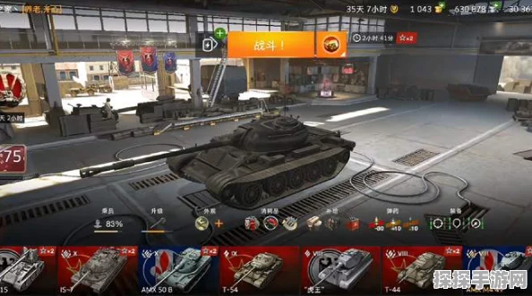 坦克世界闪击战T54E1全面解析，M系重坦的爆发猛男