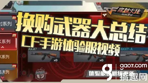CF手游高阶武器换购全攻略，轻松解锁战斗新利器