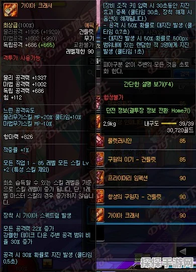 DNF90版本武极搭配深度解析，手游资讯速递