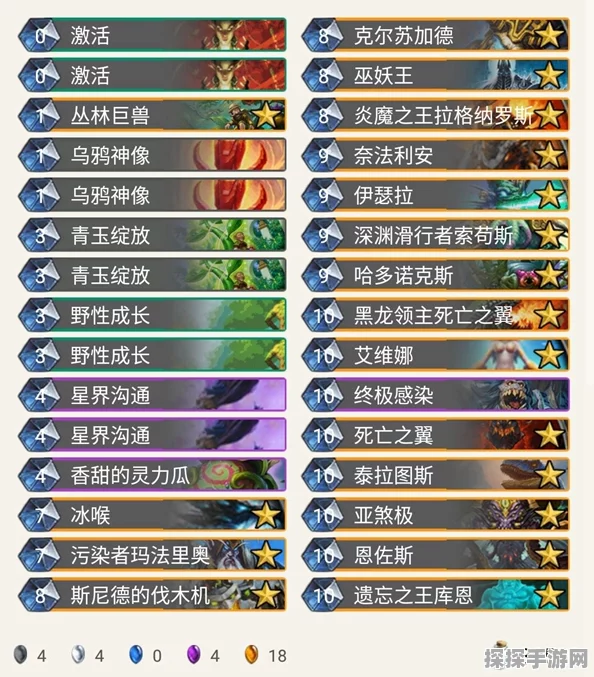 炉石传说星界德卡组搭配全攻略