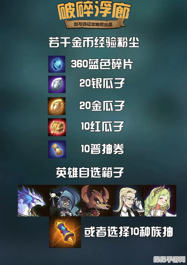 剑与远征金币、经验、粉尘升阶全解析