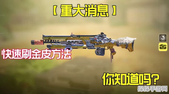 使命召唤手游金皮刷取攻略，全面解析与实战技巧