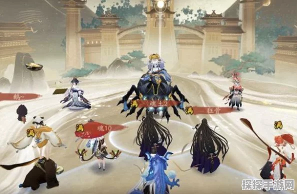 阴阳师手游深度解析，络新妇式神御魂搭配策略与技巧全览