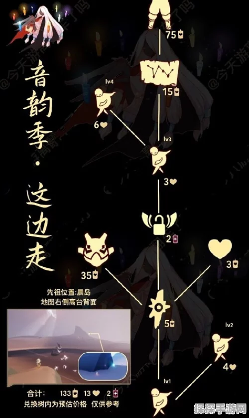 手游资讯，光遇音韵季先祖位置全解析