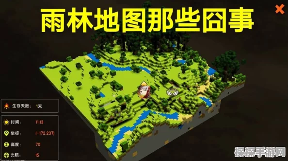 迷你世界雨林探险全攻略，解锁雨林之门的秘密