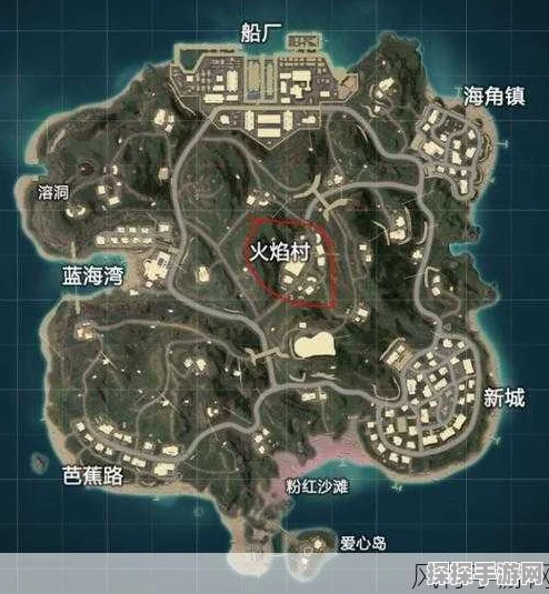 和平精英海岛地图迷宫探险指南，揭秘隐藏宝藏位置