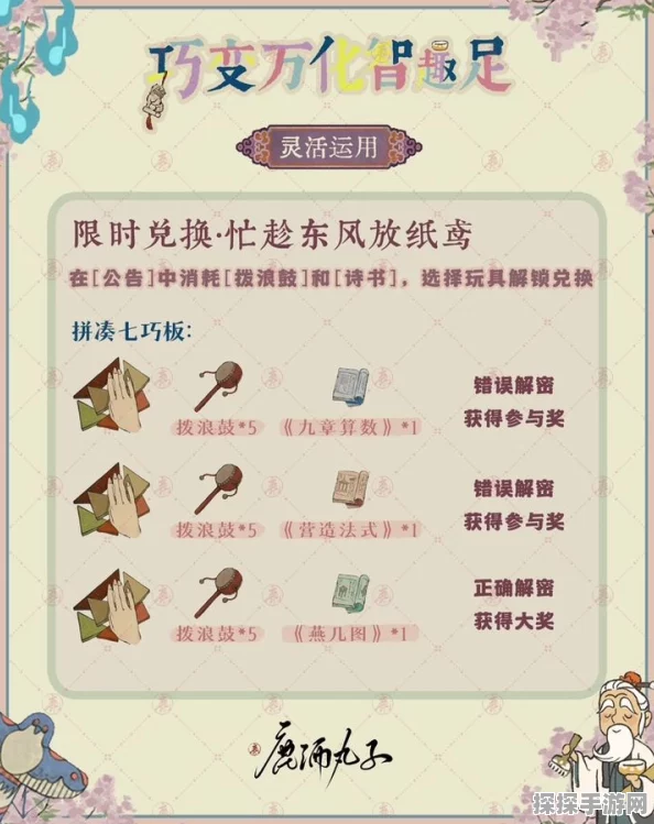 手游资讯，江南百景图巧变万化智趣足活动全攻略