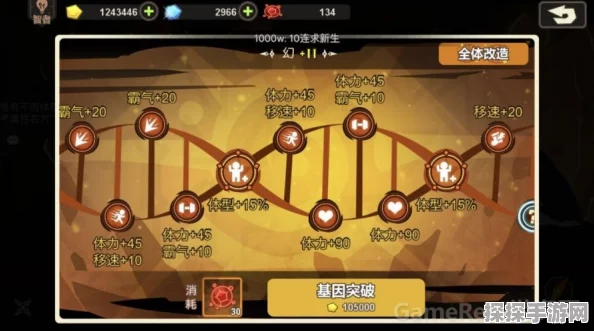 手游资讯，深入解析超进化物语纹章系统及其属性