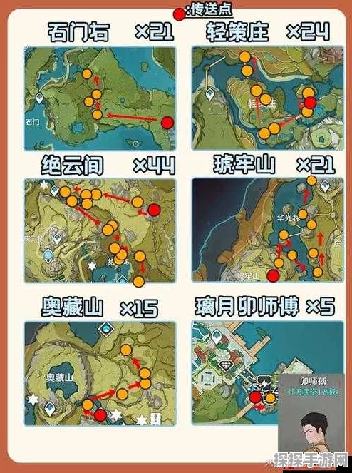 原神绝云椒椒全采集位置指南，助你烹饪之路畅通无阻