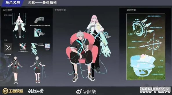 王者荣耀元歌皮肤设计大赛全流程揭秘