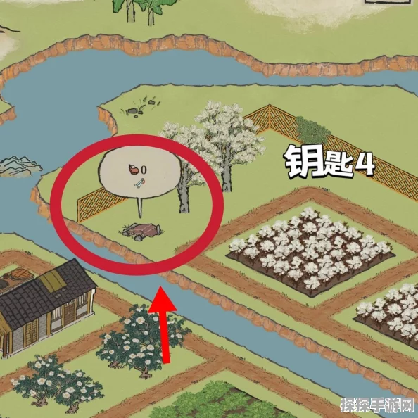 手游资讯，江南百景图华亭重彩宝箱钥匙位置全攻略