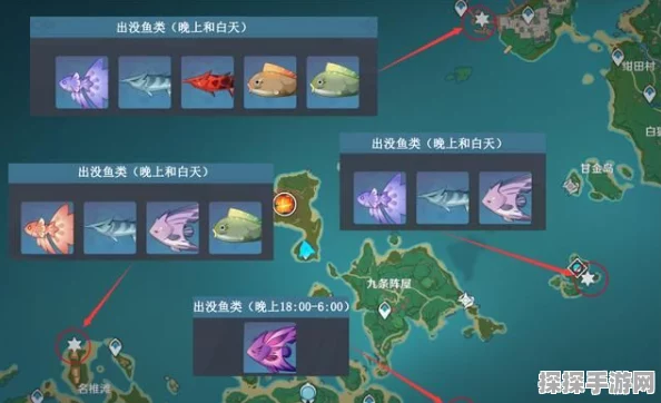 原神假龙垂钓全攻略，解锁珍稀鱼种的秘密钓点