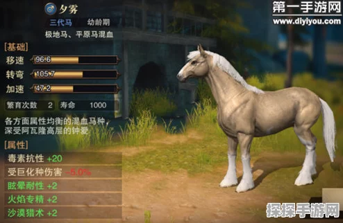 猎魂觉醒五代马繁育全攻略，高效策略与实用技巧详解
