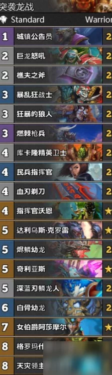 炉石传说新版中速龙萨卡组深度解析，拉斯塔哈龙萨的崛起