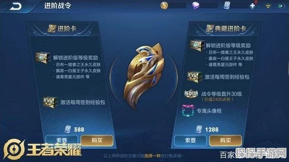 王者荣耀战令系统深度解析，如何高效获取心仪皮肤