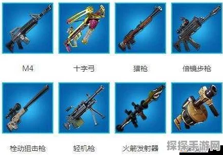 堡垒之夜枪械深度分析，选择技巧与实战应用