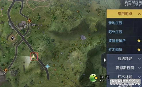 手游资讯，黎明觉醒藏宝图望海为湖宝箱坐标揭秘
