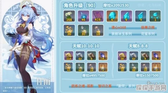 原神甘雨阵容搭配深度解析，打造无敌战斗小队