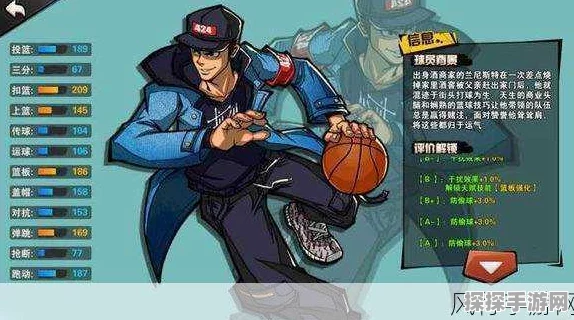 街头篮球手游，揭秘篮板霸主PF的制胜之道