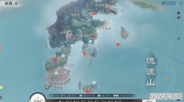 诛仙世界流波山不巧灵体全攻略，五大隐藏位置与高效收集技巧