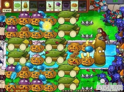 植物大战僵尸，深入探索减速四炮玩法