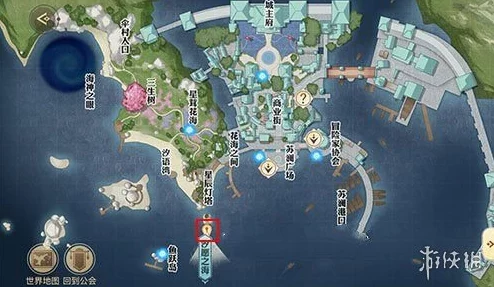 天谕手游海上寻宝任务全攻略，揭秘宝藏位置与寻宝流程