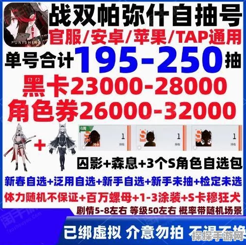 手游资讯，战双帕弥什官服与B服深度对比解析