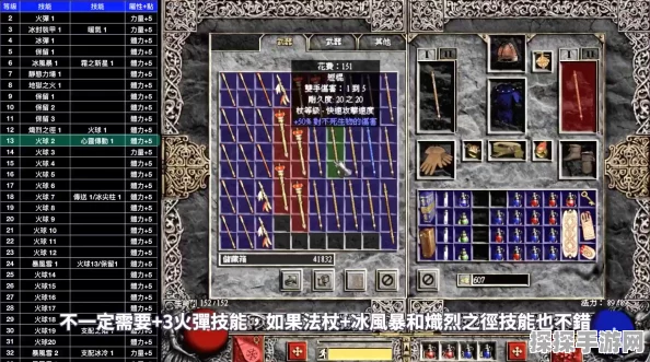 暗黑破坏神2重制版，冰火法师装备选择全攻略