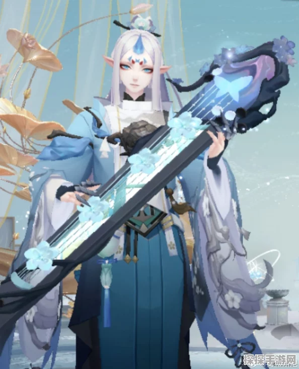 阴阳师妖琴师新皮肤梅绽青霜惊艳登场，掀起玩家热议
