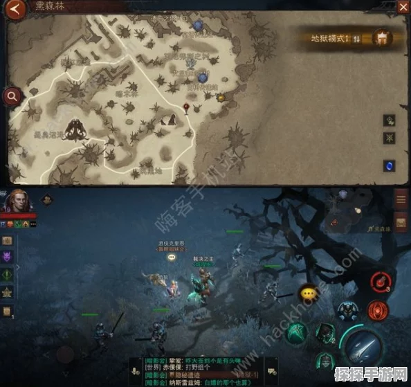 手游资讯，暗黑破坏神，不朽黑森林隐秘遗迹全揭秘