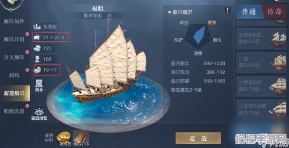 黎明之海手游船只技能升级全攻略