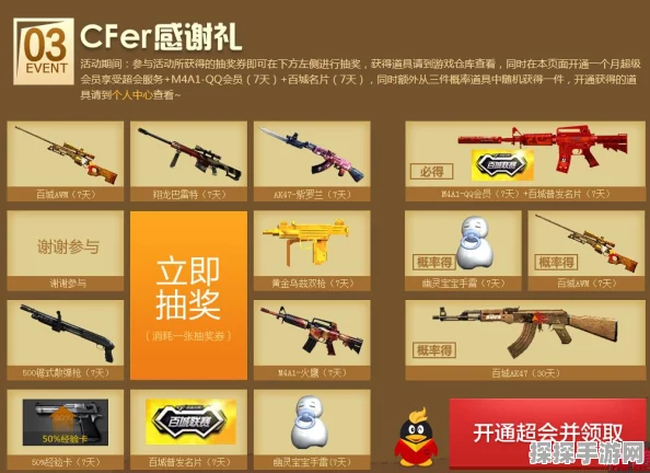 CF20元超值礼包活动道具详解