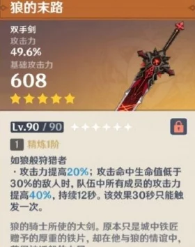 原神迪卢克毕业圣遗物及词缀搭配全攻略
