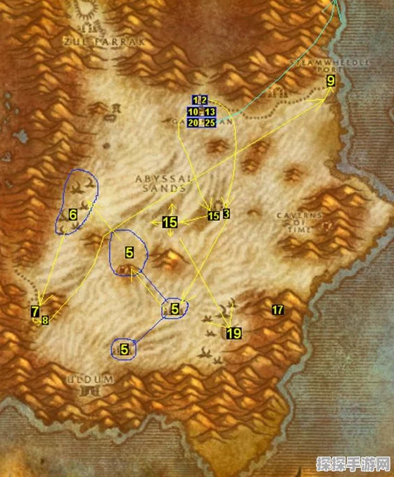 魔兽世界怀旧服部落49-50塔纳利斯升级全攻略