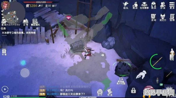 冰原守卫者，揭秘猎魔城堡的所在与挑战