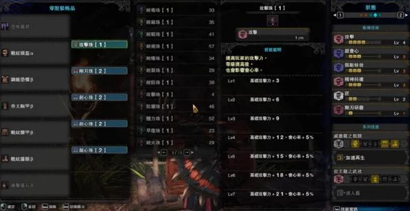 怪物猎人世界手游全属性盾斧配装深度解析