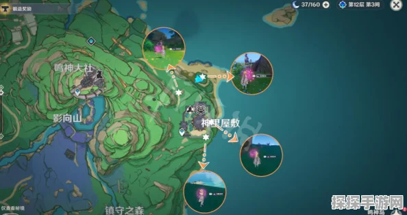 原神绯樱绣球全攻略，高效采集位置与获取技巧大揭秘