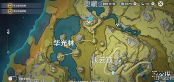 原神庆云顶三只鸟位置揭秘，探索古老遗迹，解锁神秘宝藏