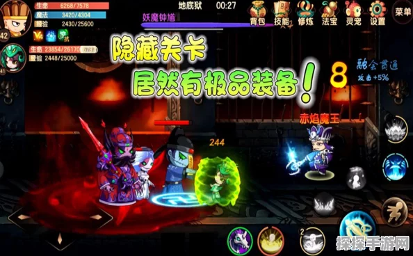 手游资讯，造梦无双新版本隐藏关位置全揭秘