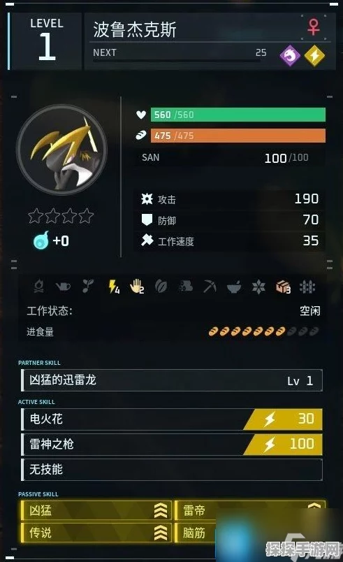 手游资讯，揭秘幻兽帕鲁雷帝波鲁杰克斯的完美词条攻略