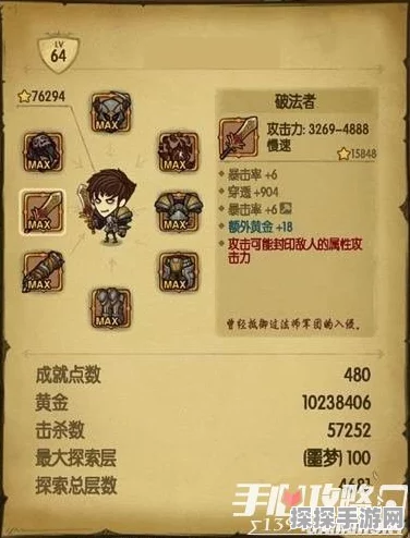 手游资讯，贪婪洞窟越层刷装备与装备提升全攻略